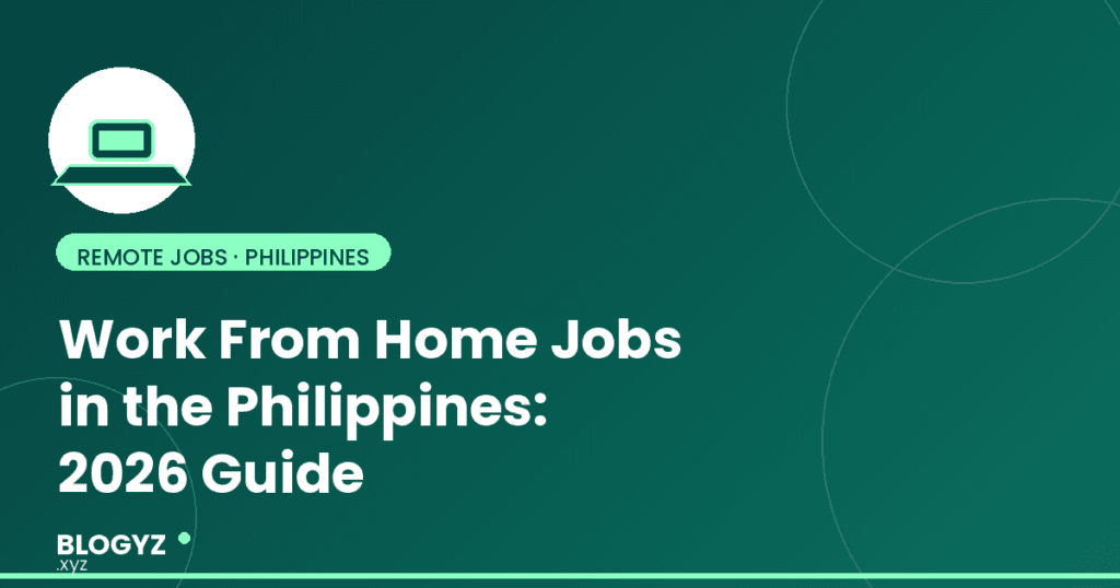 work from home jobs philippines