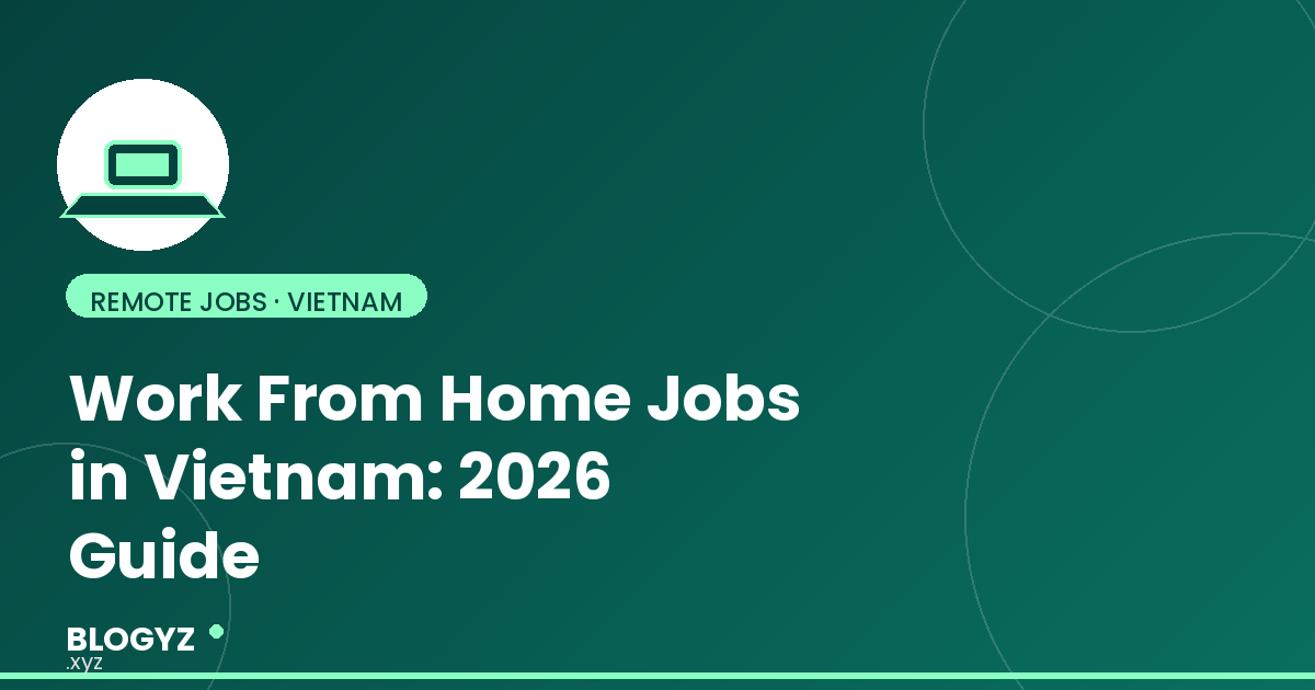 work from home jobs vietnam