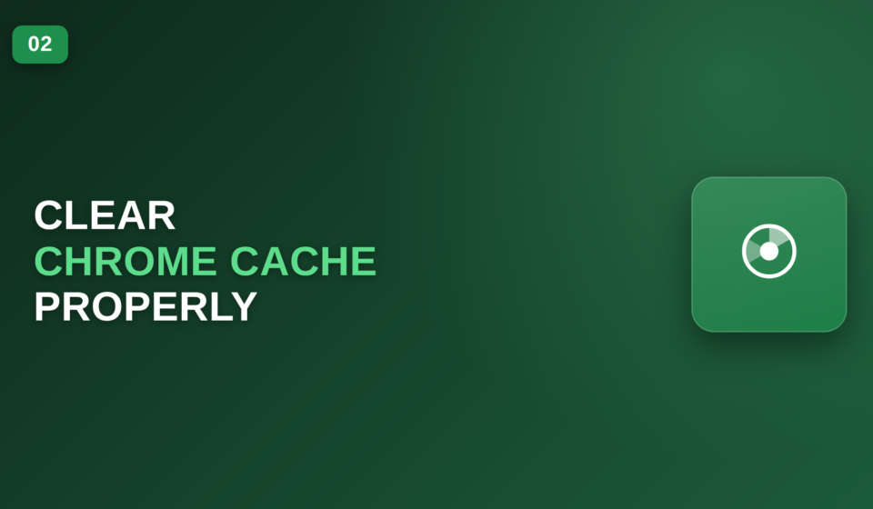 How to Clear Chrome Cache Without Losing Passwords clear Chrome cache