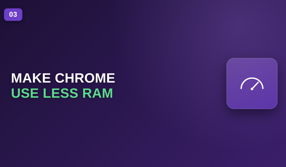 How to Make Google Chrome Use Less RAM Chrome using too much RAM