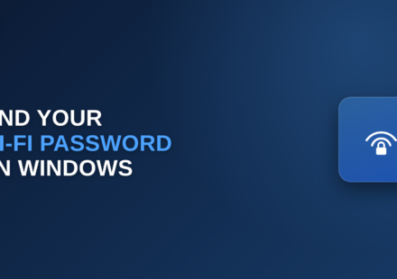 find Wi-Fi password on Windows