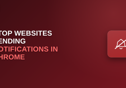 stop Chrome website notifications