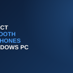 connect Bluetooth headphones to Windows