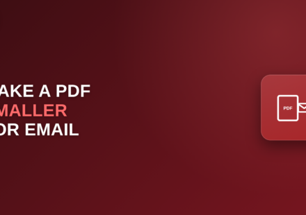 make PDF smaller for email