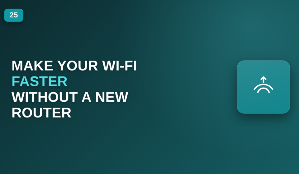 How to Make Your Wi-Fi Faster Without Buying a New Router make Wi-Fi faster