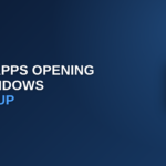 stop apps opening on startup Windows