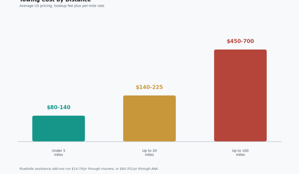 How Much Does It Cost to Tow a Car? Real US Prices how much does it cost to tow a car