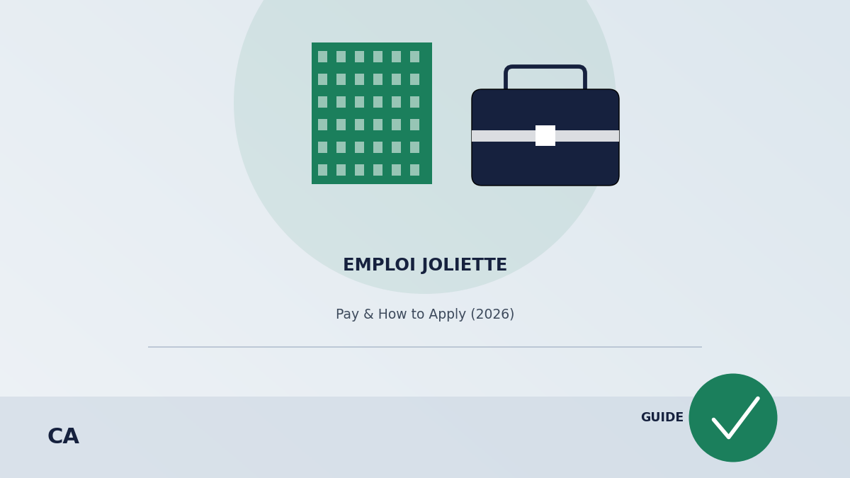 Emploi Joliette: Pay & How to Apply (2026) emploi joliette