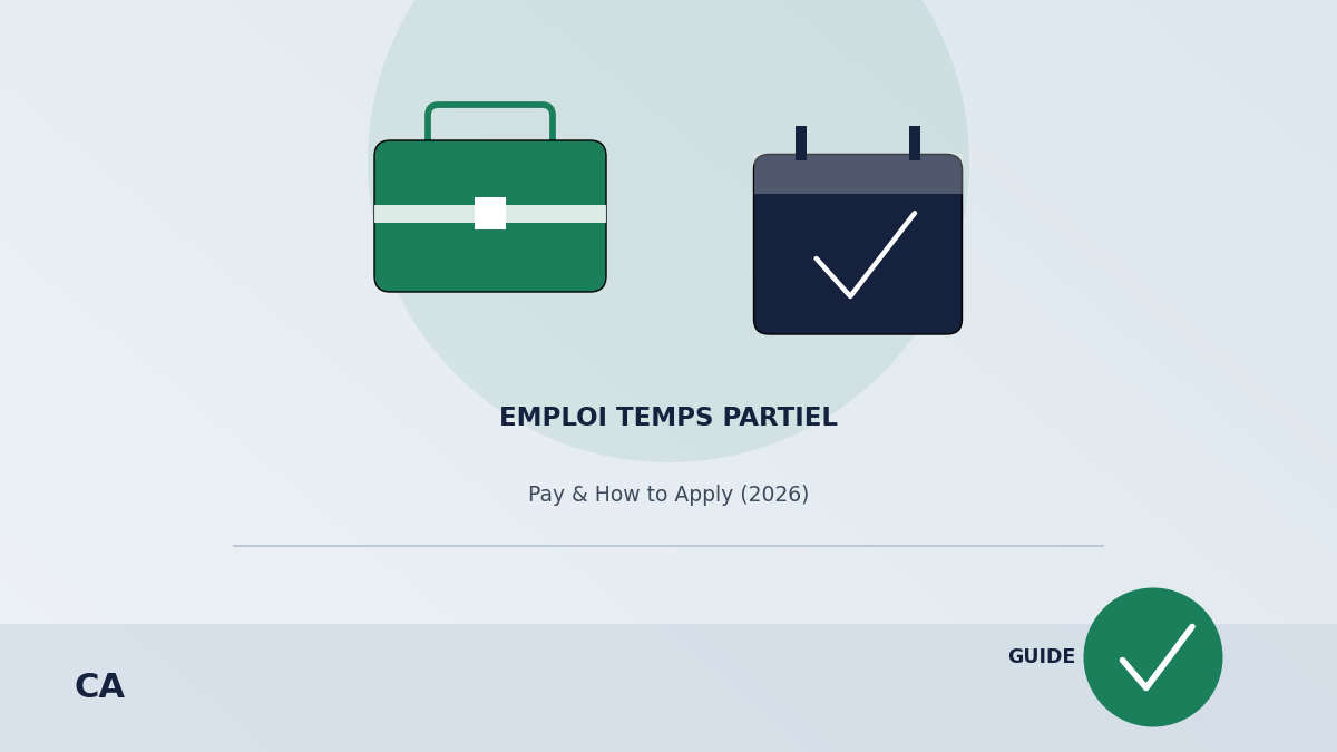 Emploi Temps Partiel: Pay & How to Apply (2026) emploi temps partiel