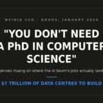 Jensen Huang says you do not need a PhD in computer science to earn well in the AI build-out