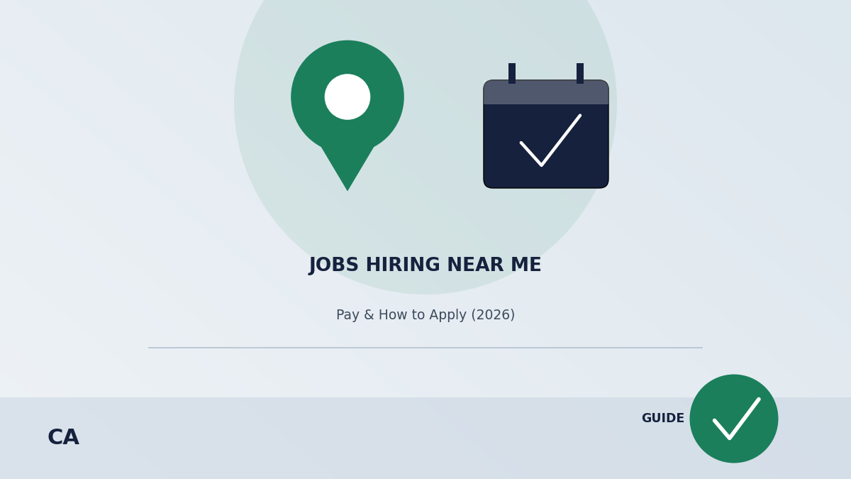 jobs hiring near me