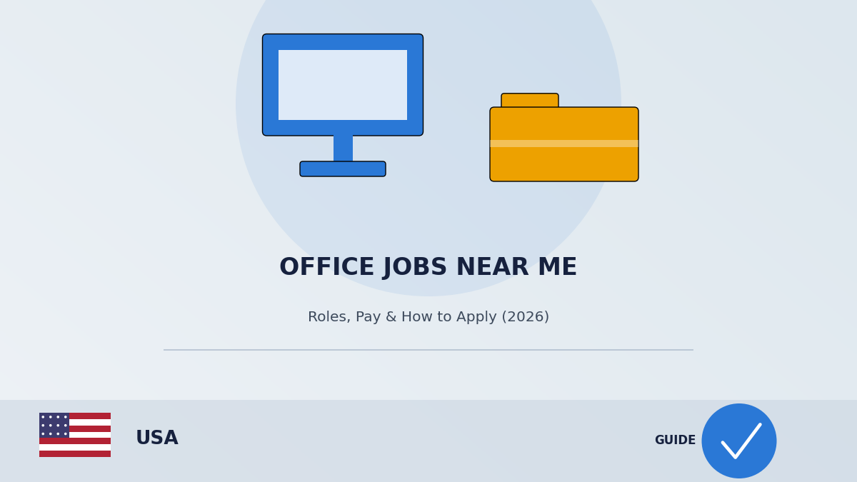 office jobs near me