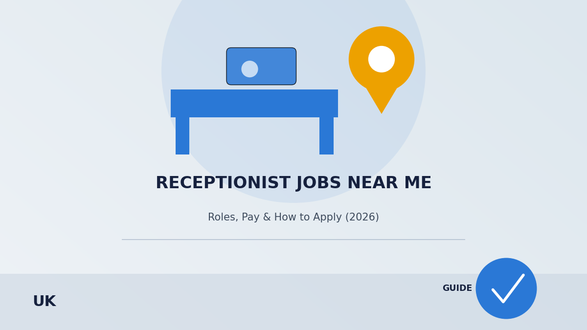 receptionist jobs near me