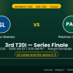 srilanka w vs pakistan women 3rd t20i