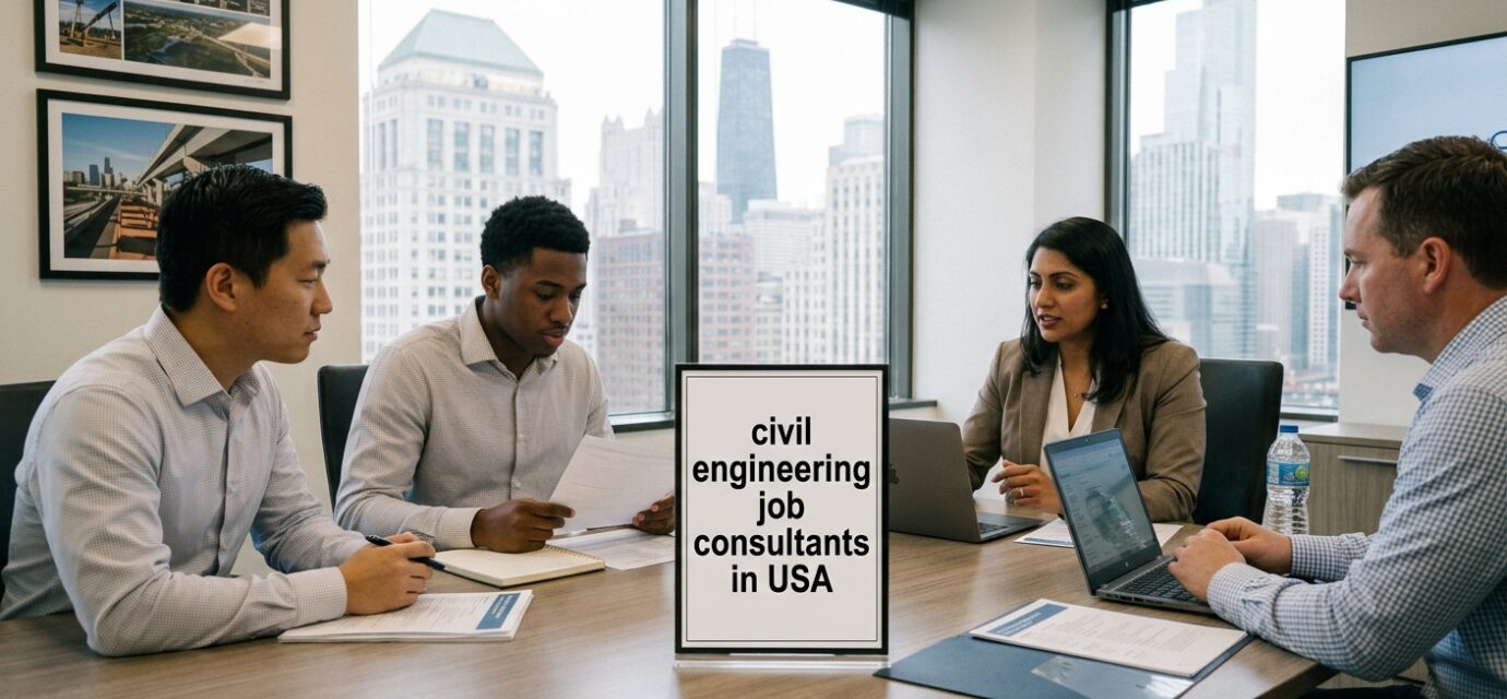 civil engineering job consultants in USA